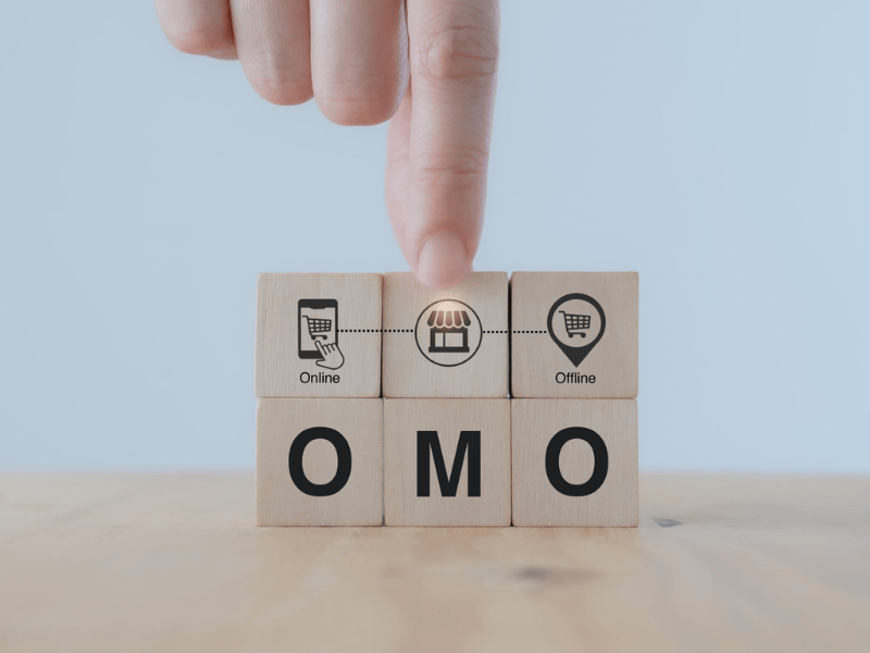 電商虛實整合的 OMO 模式