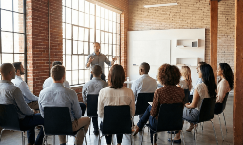 corporate training session