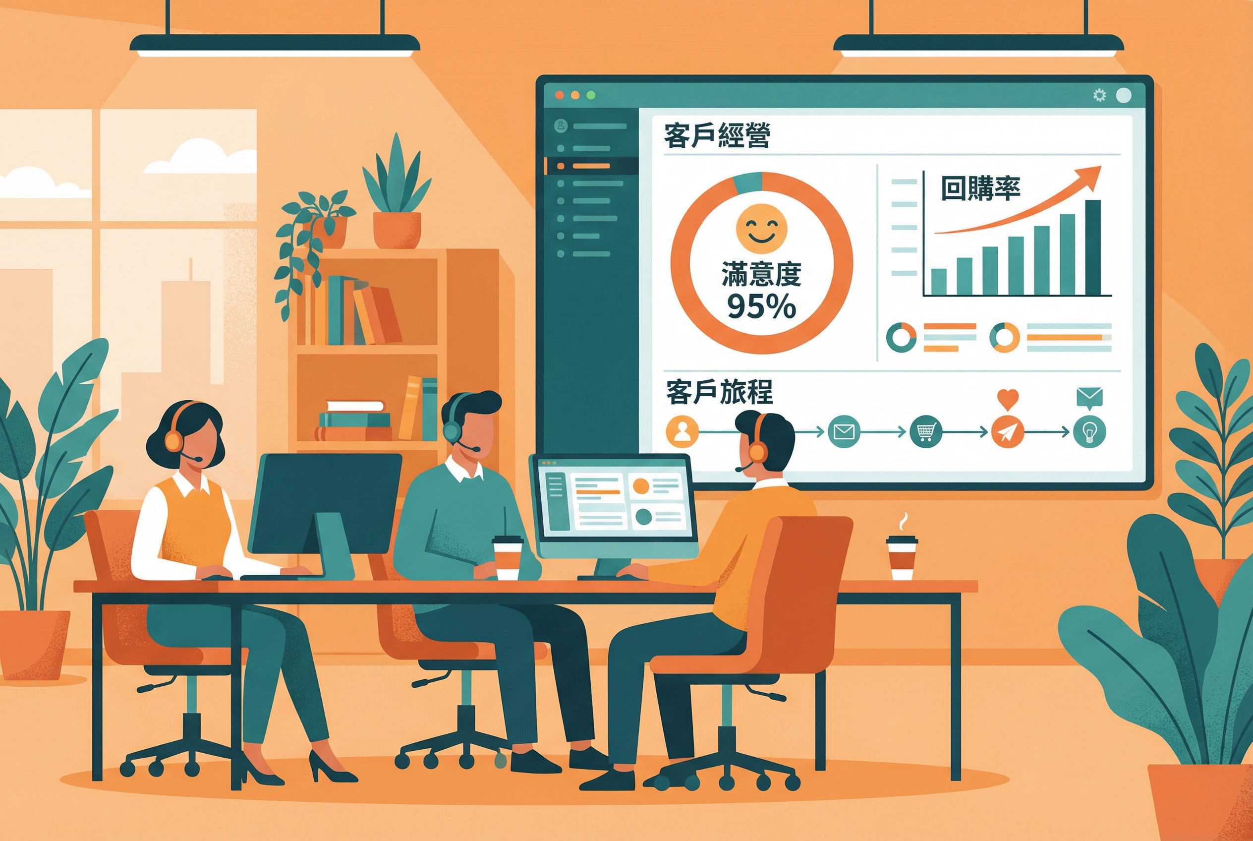 客戶經營團隊 CRM 滿意度管理