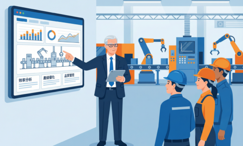 生產管理顧問輔導現場