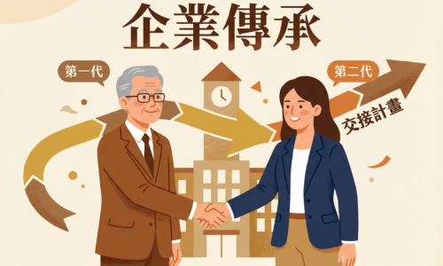企業傳承第一代與第二代交接計畫