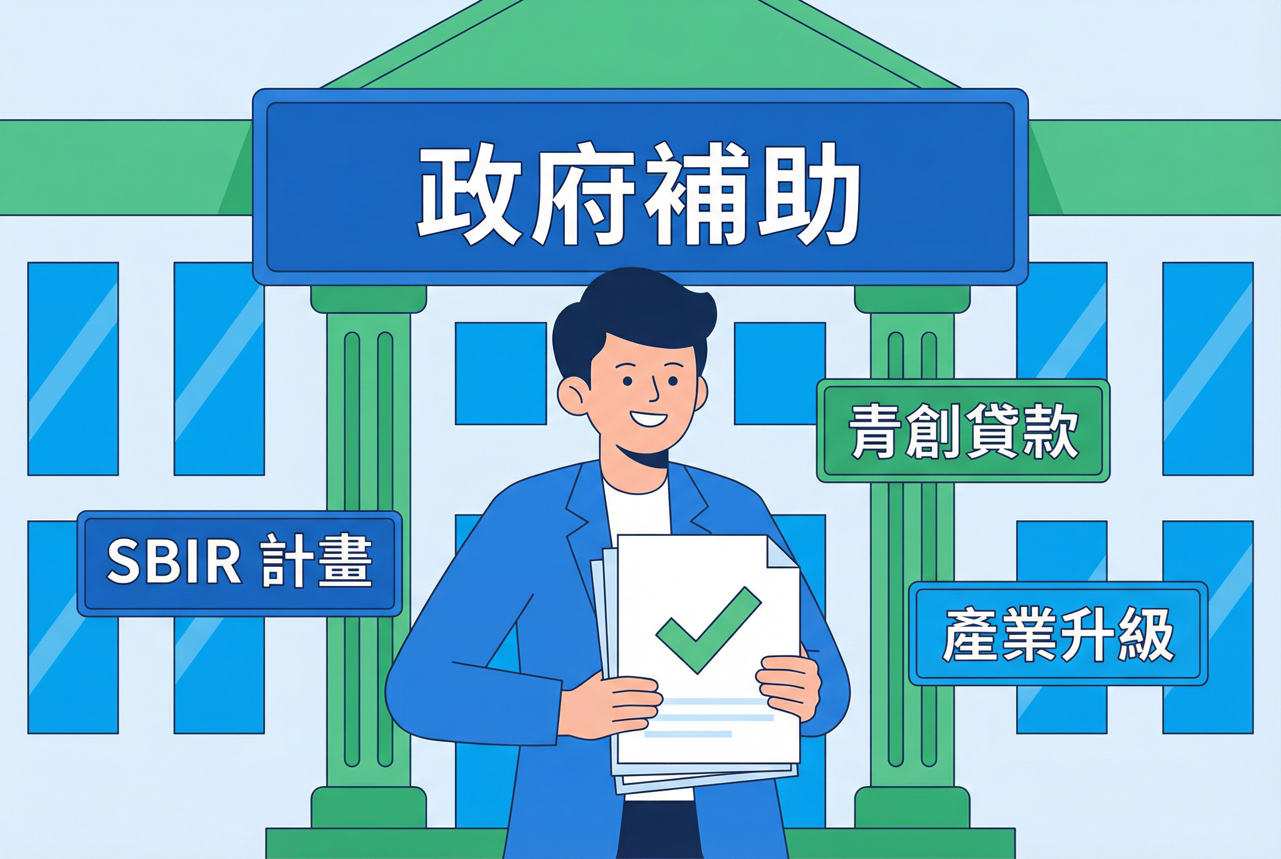 政府補助 SBIR 計畫與青創貸款