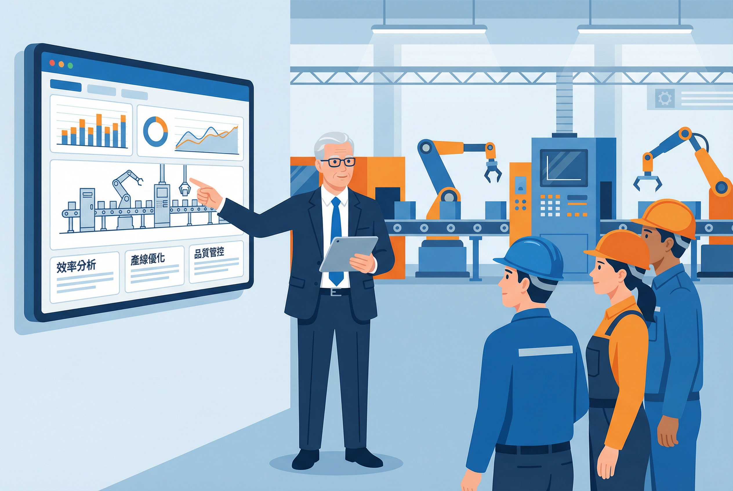 生產管理顧問輔導現場