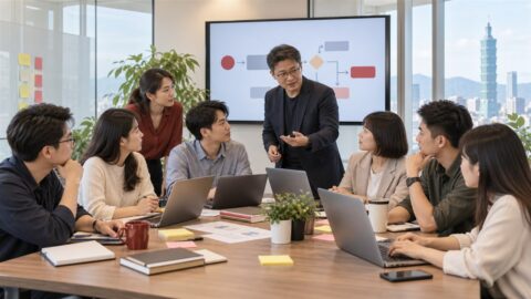 企業團隊參與 AI 課程與工作流程實作培訓