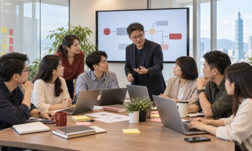 企業團隊參與 AI 課程與工作流程實作培訓