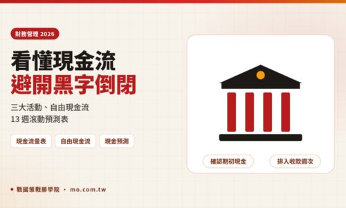 現金流量表怎麼看？2026 老闆必懂三大活動、自由現金流與黑字倒閉預防