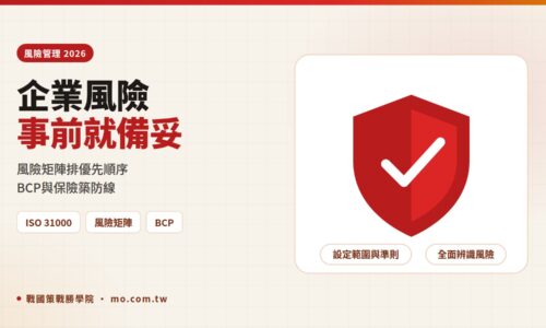 風險管理怎麼做？2026 企業風險矩陣、BCP 營運持續計畫與企業保險規劃