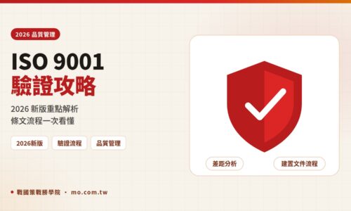 ISO 9001 是什麼？2026 新版重點、條文架構與驗證流程完整攻略