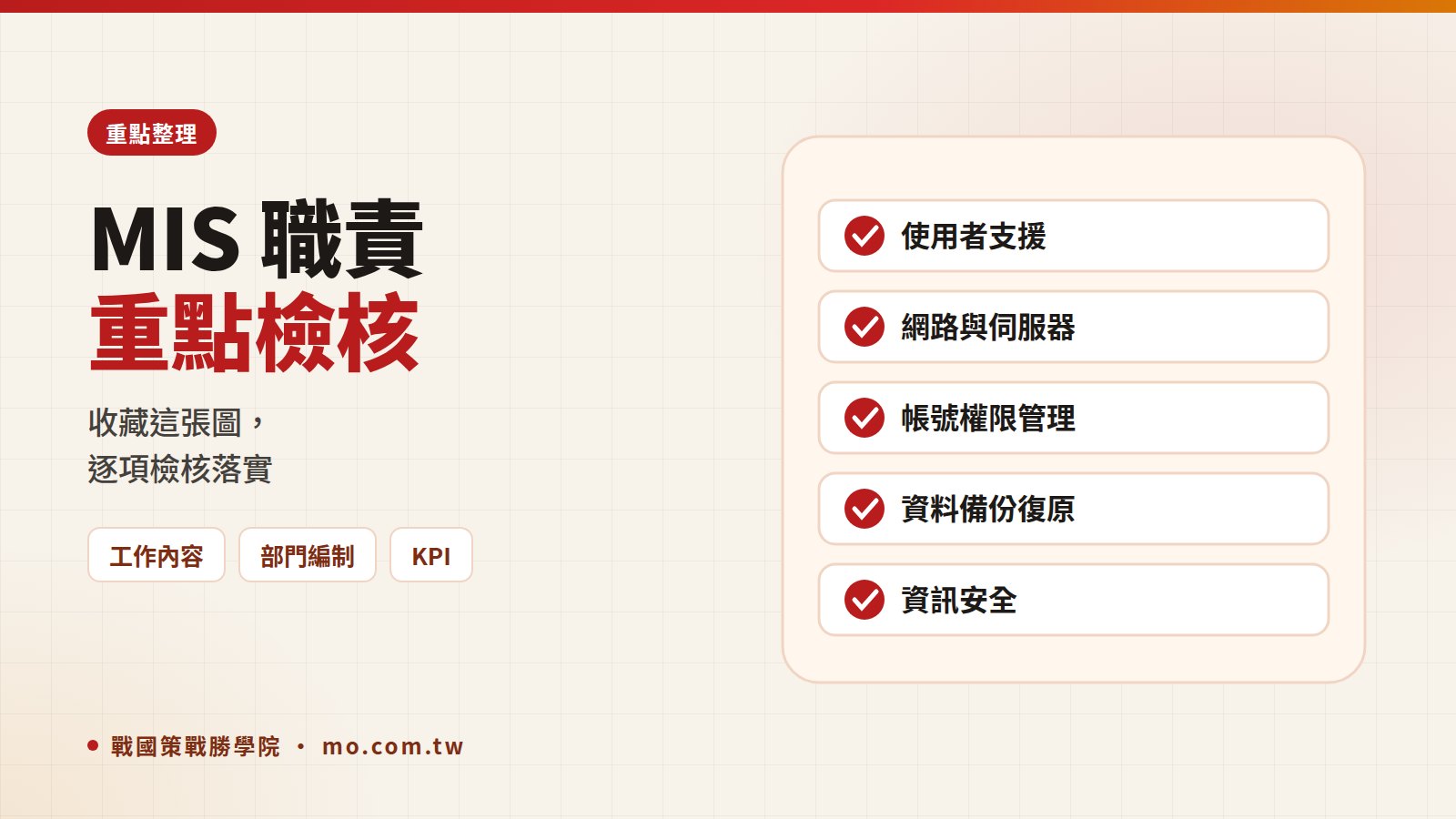 MIS重點整理