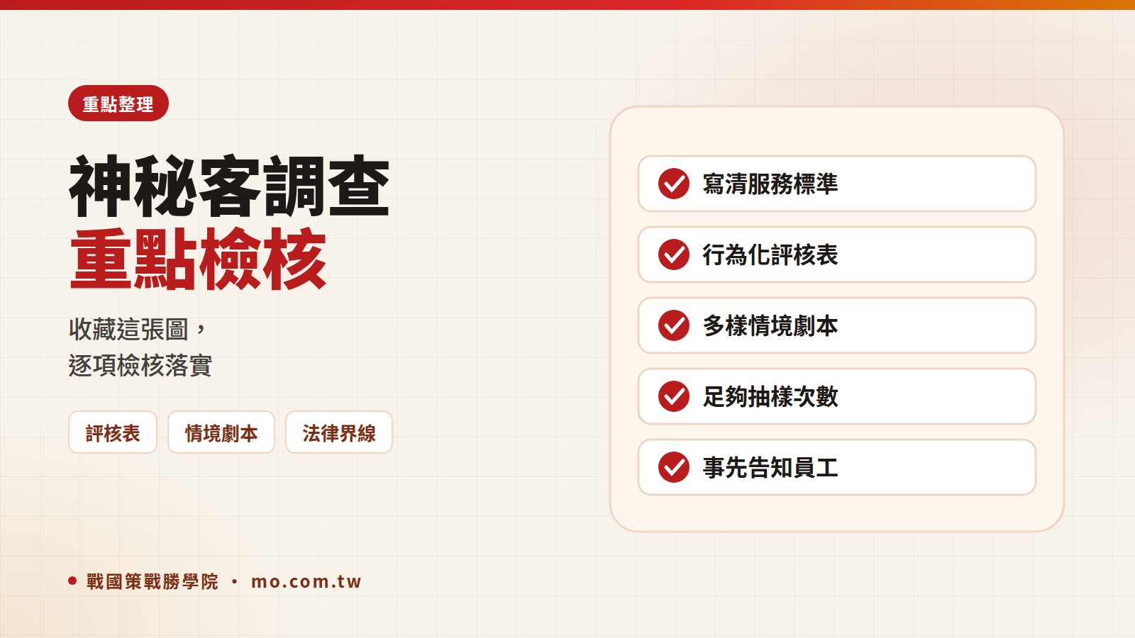神秘客重點整理