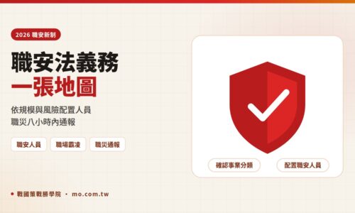 職業安全衛生法2026新制：職安人員怎麼配、職災怎麼通報、罰則一次看懂