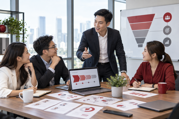 B2B陌生開發課程企業客戶開發與銷售漏斗實戰